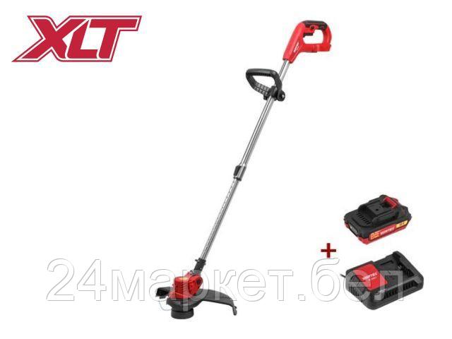 Триммер аккум. WORTEX TB 3018-1 с акб и зу  ALL1 (18 В, телескоп.ручка, рег.угол  0-60°, 1.6 мм леска, c АКБ И ЗУ)