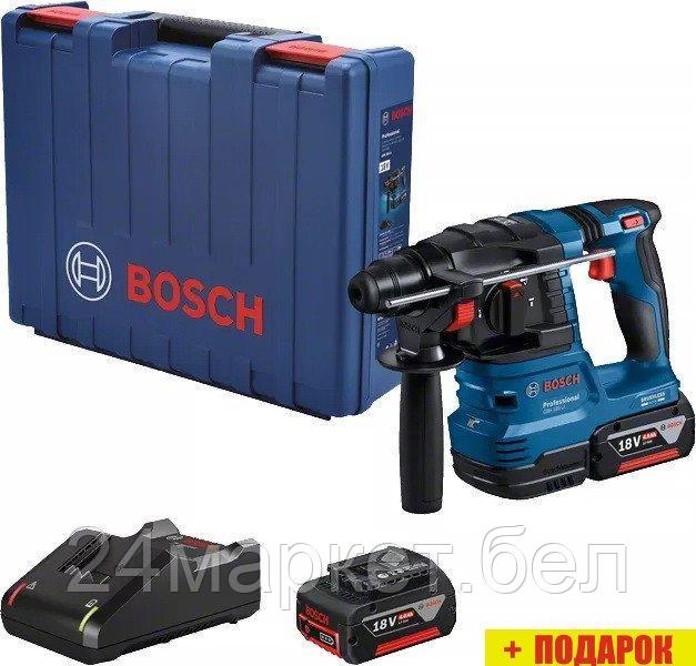 Перфоратор Bosch GBH 185-LI Professional 0611924021 (с 2-мя АКБ, кейс)