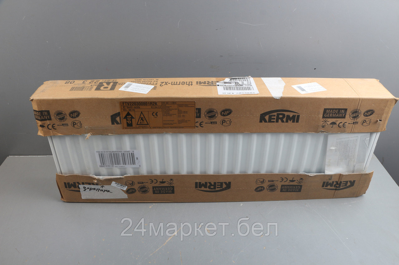 Радиатор стальной FKV 2203000801R2K Kermi Profil-V Typ 22 BH300x100x800mm уцененный (2406067874)