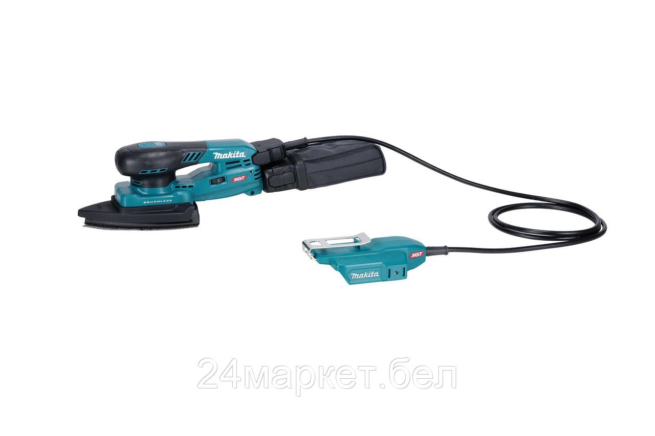 Аккум. виброшлифмашина MAKITA XGT BO006CGZ в кор. (40.0 В, Li-Ion, без АКБ и ЗУ, подошва 100x150 мм) BO006CGZ