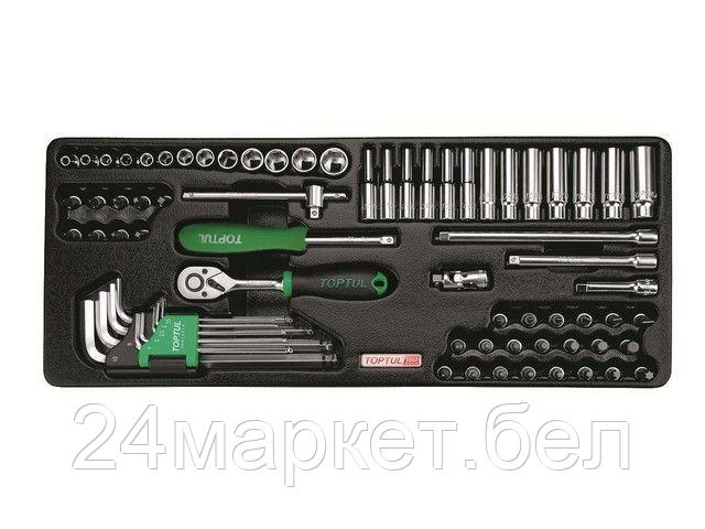 Универсальный набор инструментов Toptul GCAT7202 72 предмета