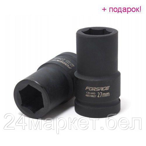 FORSAGE Головка ударная глубокая 33мм 1" 6гр. Forsage F-48510033