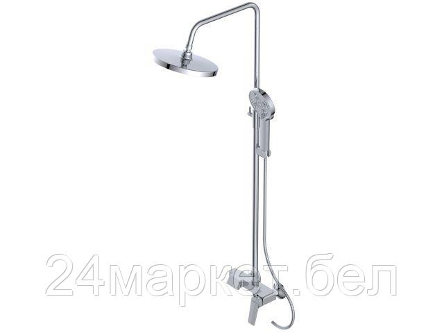 Душевая система (Lt) D35, серия WIN AV Engineering (Короткий излив, длина 114 мм, лейка и шланг в комплекте, монолитный) AVWIN16-A165-135