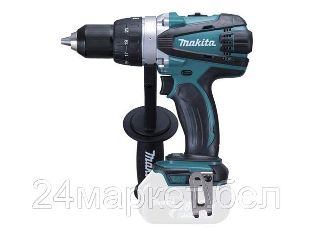 MAKITA Китай Аккум. дрель-шуруповерт MAKITA DDF 458 Z в кор. (18.0 В, БЕЗ АККУМУЛЯТОРА, 2 скор., 91 Нм, шурупы до 10 мм)