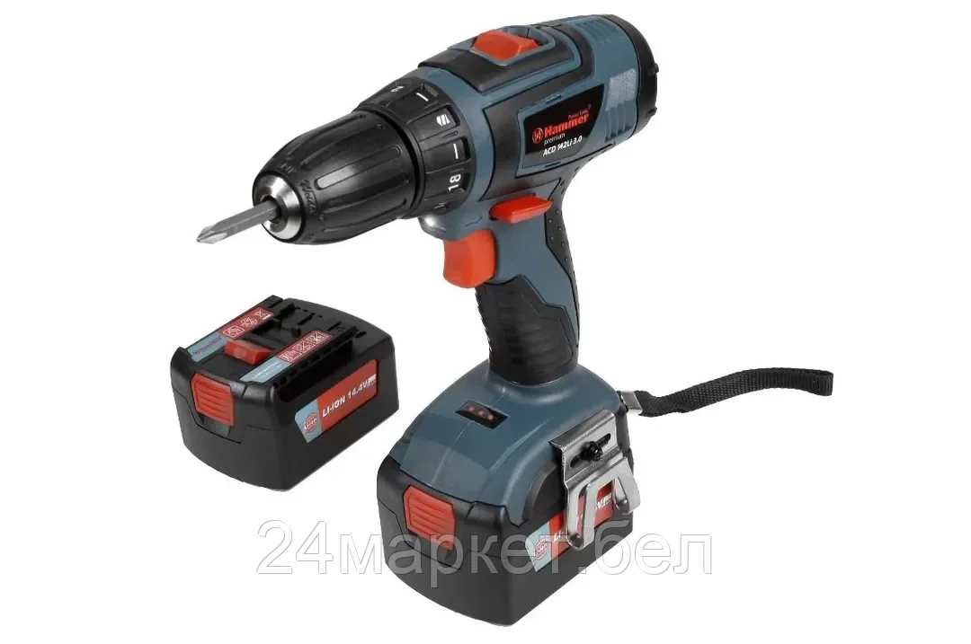 Дрель-шуруповерт Hammer ACD142Li 1.3 Premium