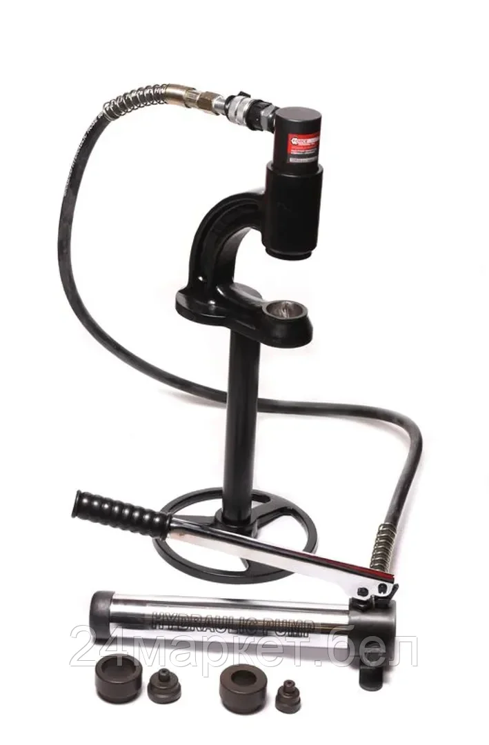 ForceKraft Дырокол гидравлический с насосом 5т(Ø35,36мм; сталь нерж.-1мм; медь/алюм.-2мм), в кейсе FORCEKRAFT FK-DK8