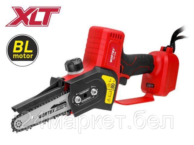 Аккумуляторная мини-пила WORTEX CEC 2518 ALL1 в кор. (18В, БЕЗ АКБ, шина 10 см, 1/4")