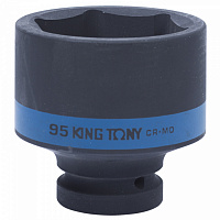 KING TONY 853595M KING TONY Головка торцевая ударная шестигранная 1", 95 мм