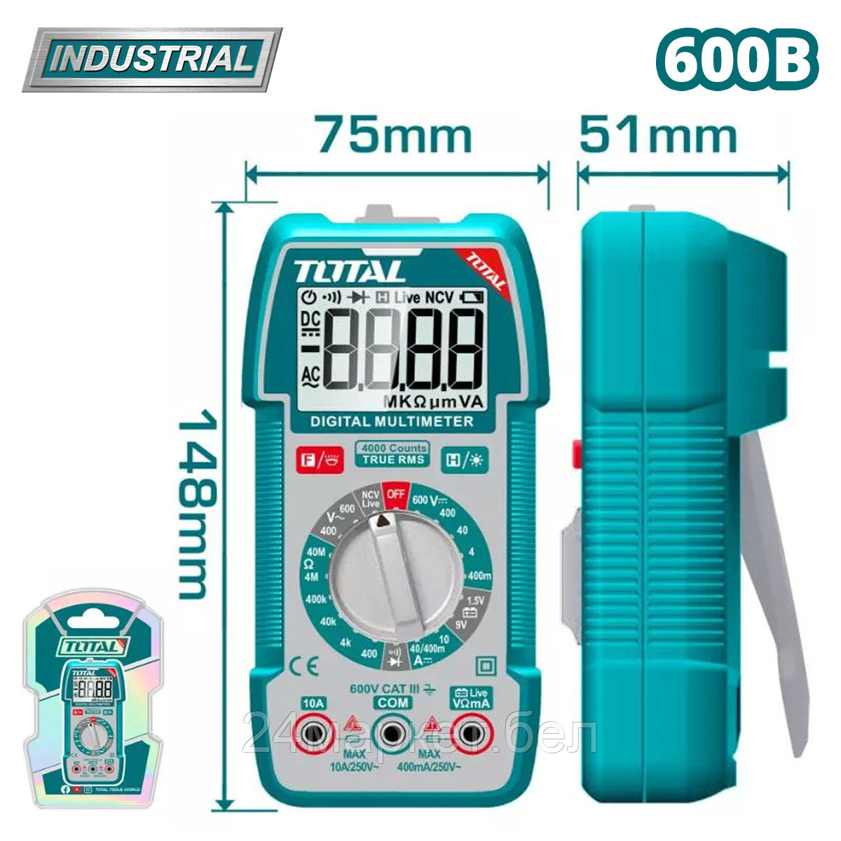 Мультиметр Total TMT536002