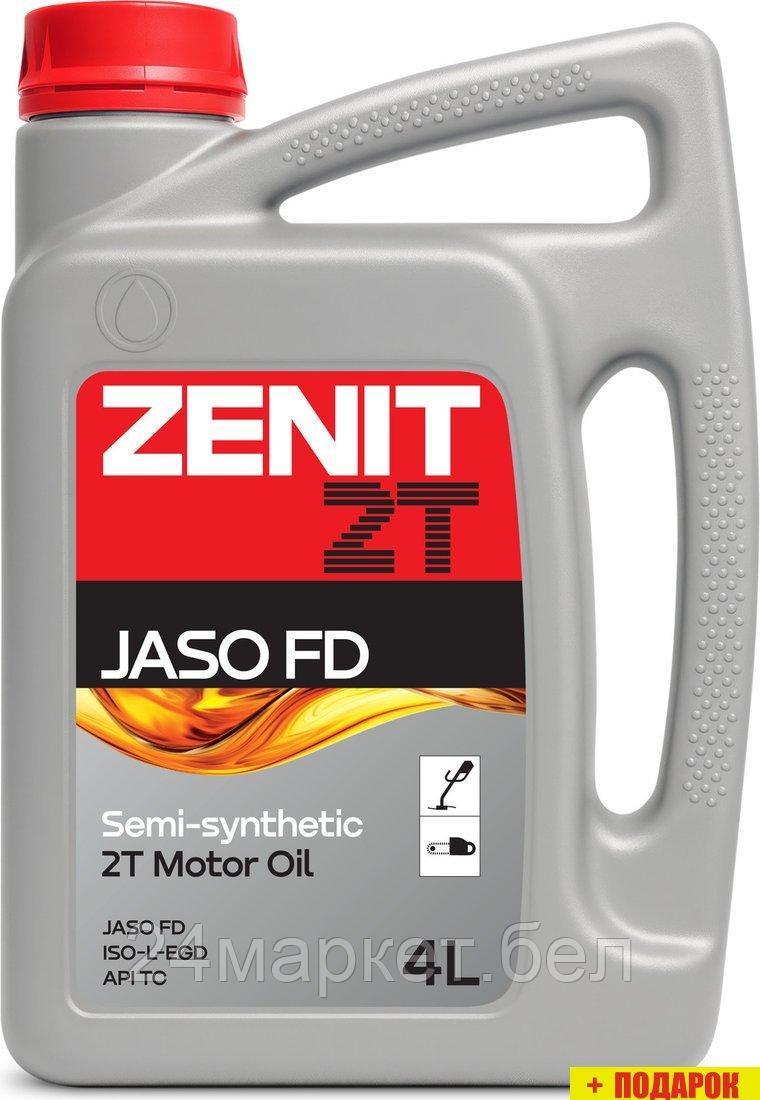 Моторное масло Zenit 2T Jaso FD 4л