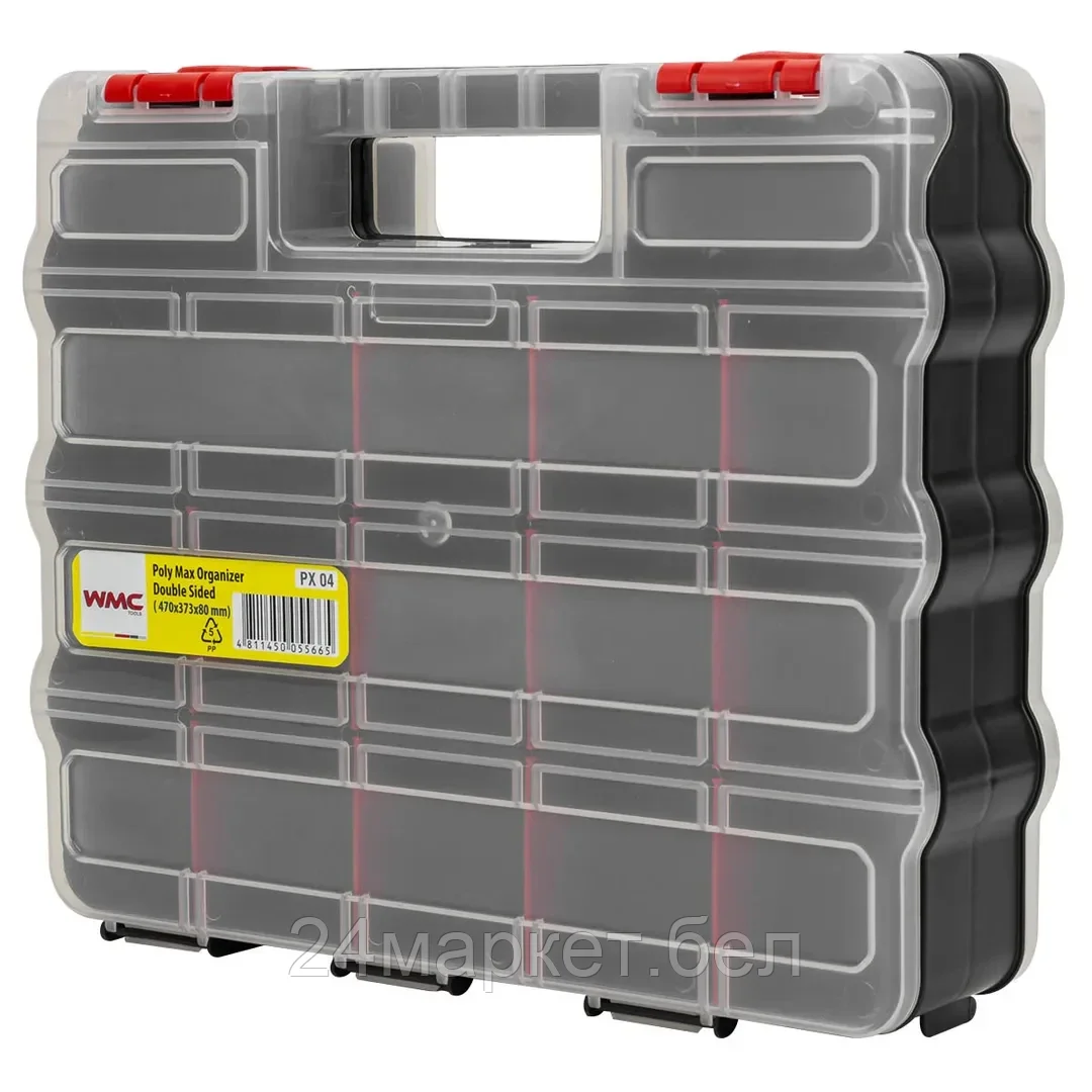 WMC-PX.04 WMC TOOLS Органайзер пластмассовый 480x375x75мм