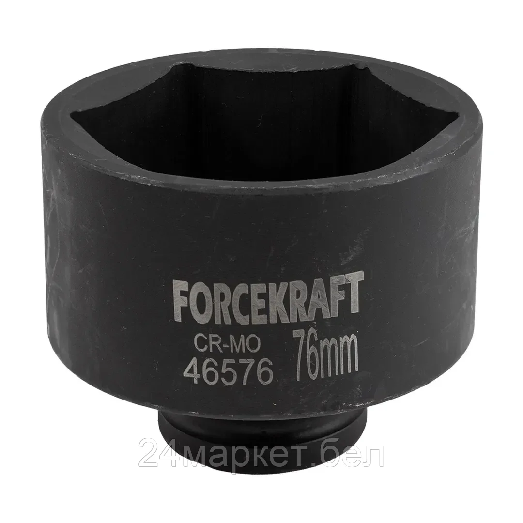 FK-46576 FORCEKRAFT Головка ударная 3/4", 76мм (6гр.)
