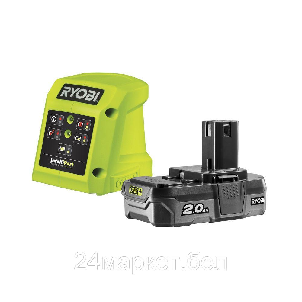 Аккумулятор с зарядным устройством Ryobi RC18115-120VSE 5133004897 (18В/2 Ah + 18В)