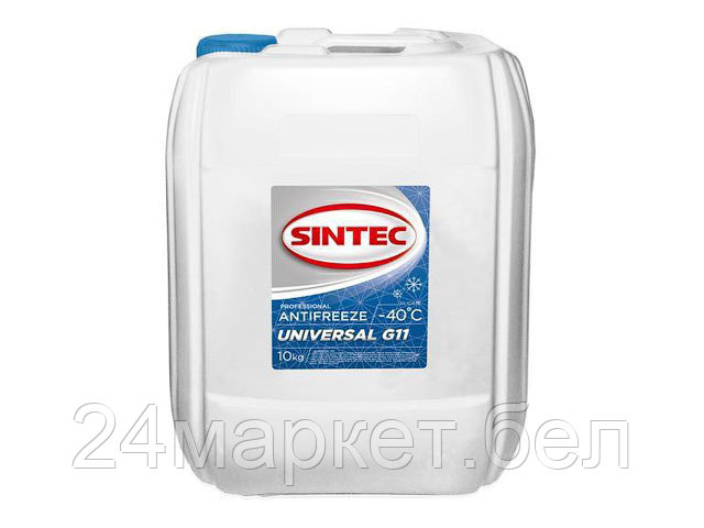 Антифриз Sintec-40 G11 Universal (синий) 10кг 800515