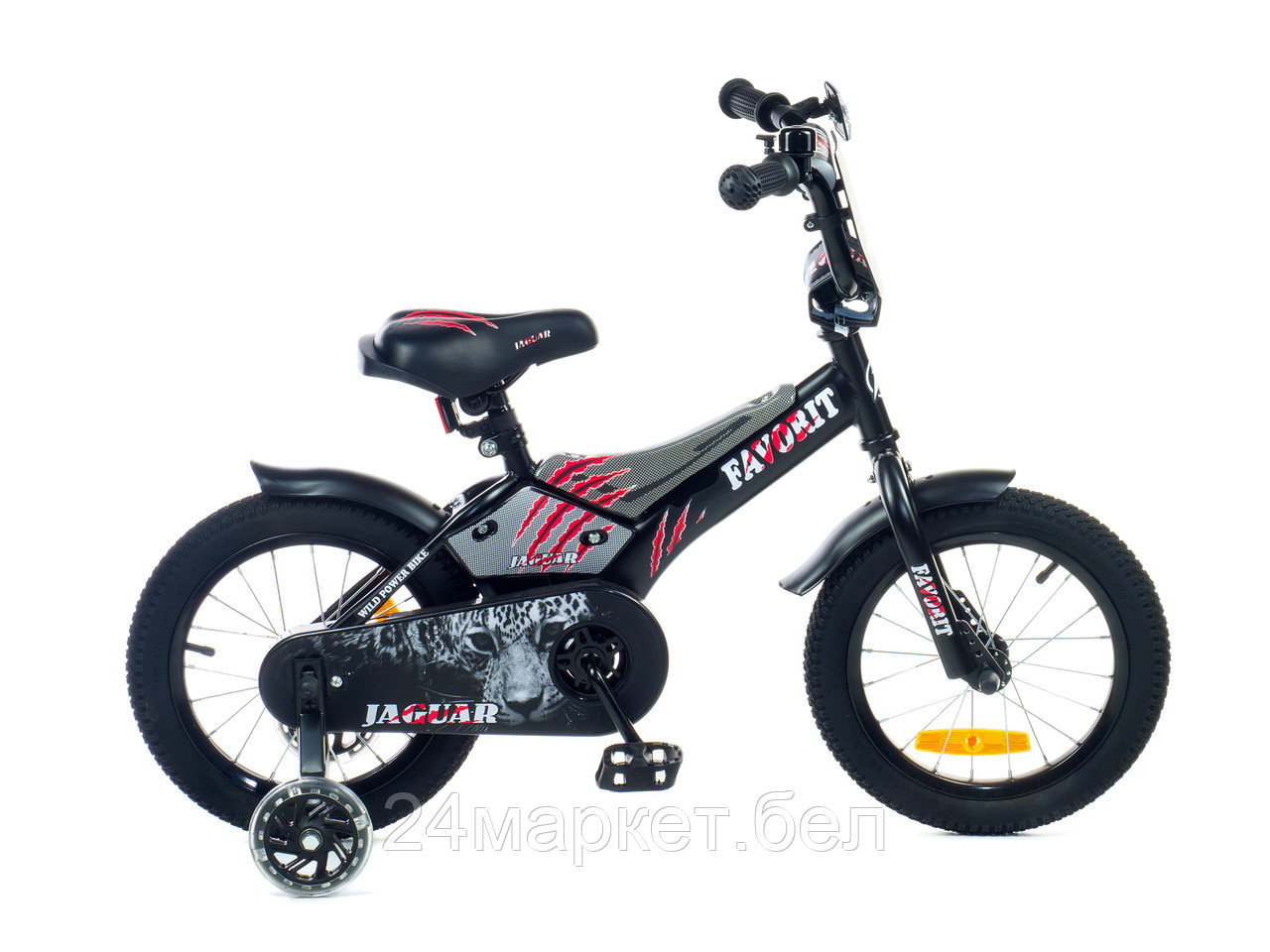 Детский велосипед Favorit Jaguar 14 (черный, 2018)