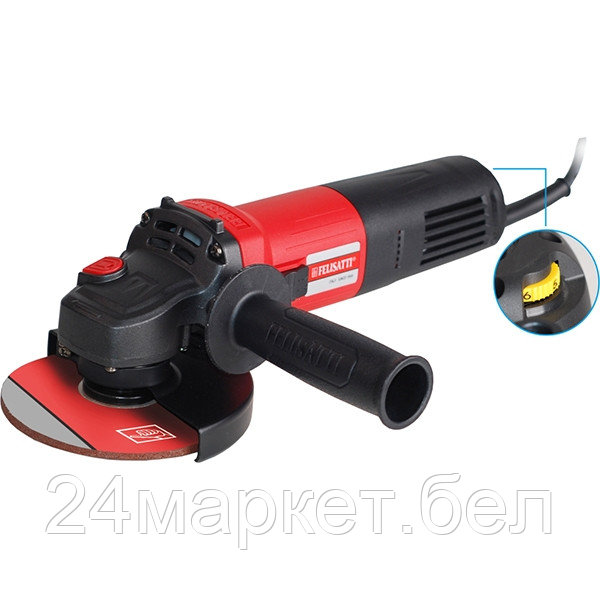 Угловая шлифовальная машина 125/1400ЭВ, 1400 Вт, 125 мм (FT8214 Felisatti)