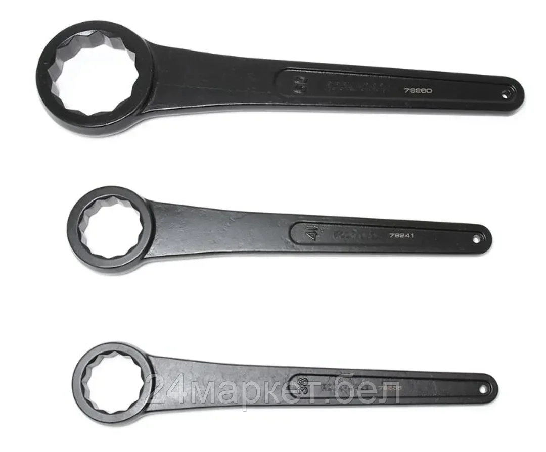 Ключ накидной ударный односторонний удлиненный 60мм (L-380мм) RF-79260