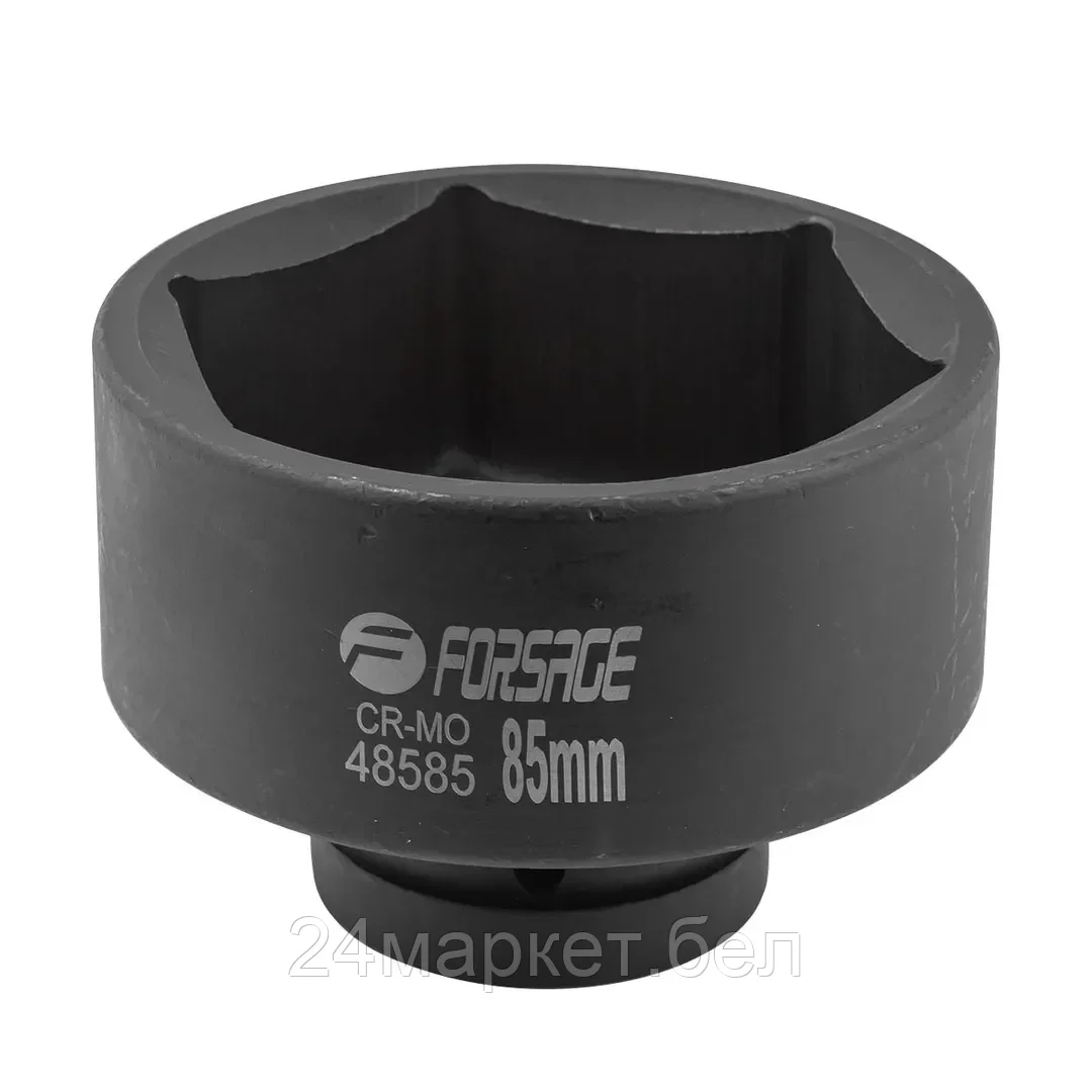 Головка ударная 85мм 1" 6гр. Forsage F-48585