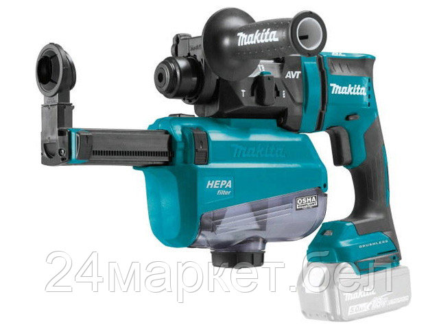 Аккум. перфоратор MAKITA LXT DHR 182Z WJ в кейсе (18.0 В, БЕЗ АККУМУЛЯТОРА, 1.7 Дж, вес 2.4 кг,) DHR182ZWJ