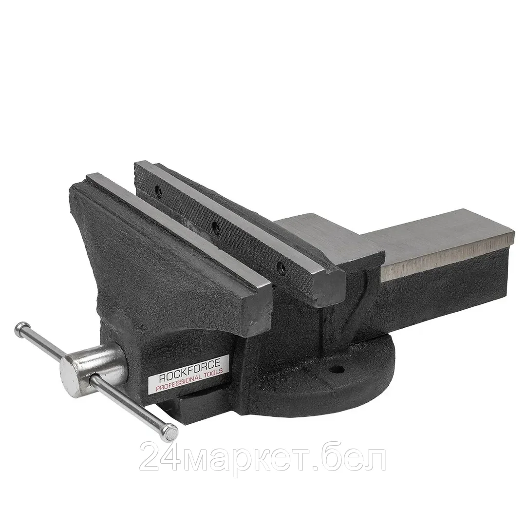 RF-6540208 RockFORCE Тиски стальные с наковальней  8"-200мм