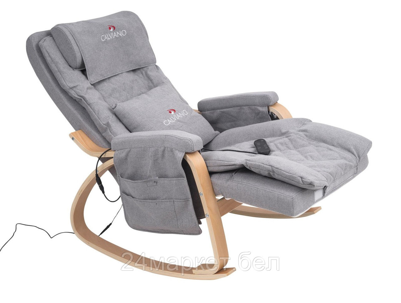Массажное кресло Calviano Armonia (серый)