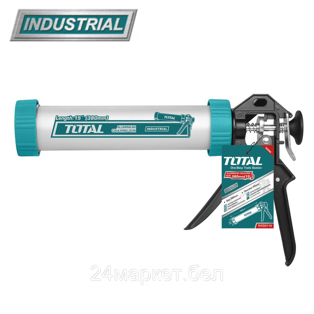 Пистолет для герметика Total THT20115