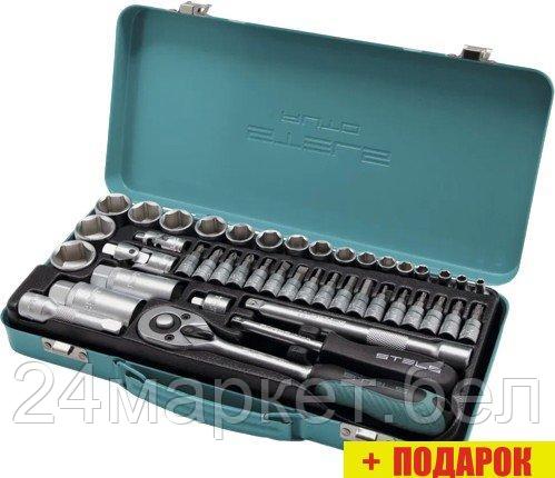 Набор трещотка с головками и битами Stels 13575 (44 предмета)