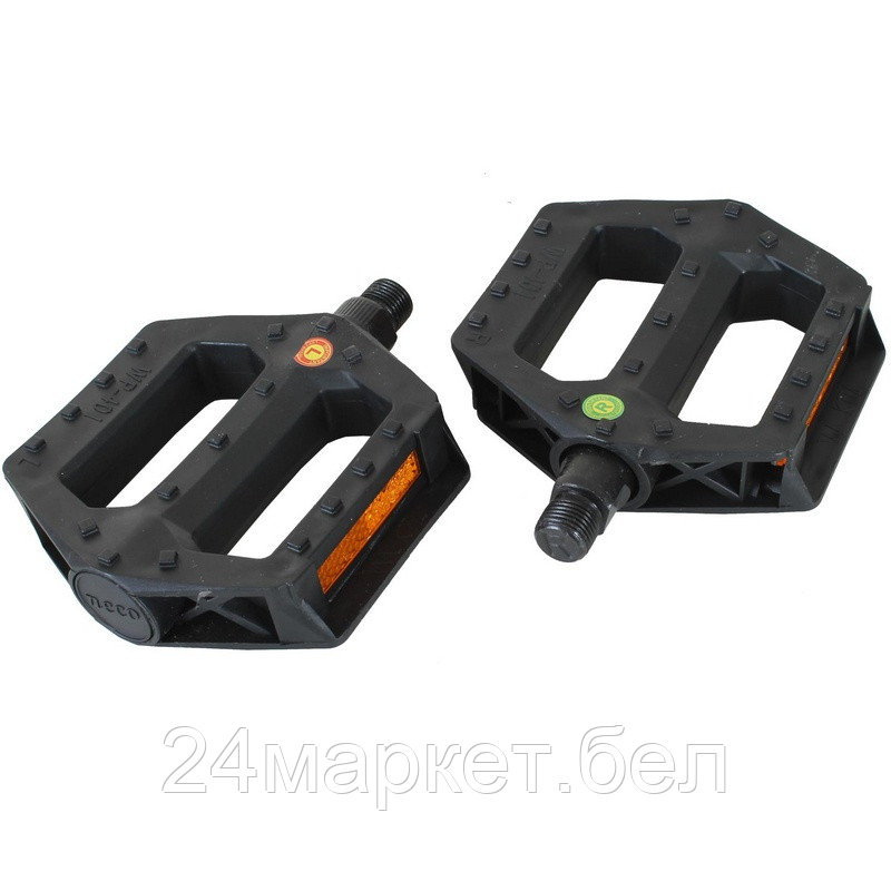 ПЕДАЛИ ВЕЛОСИПЕДНЫЕ WP401 BK, 9/16", 111X100 MM, NC11007 NECO