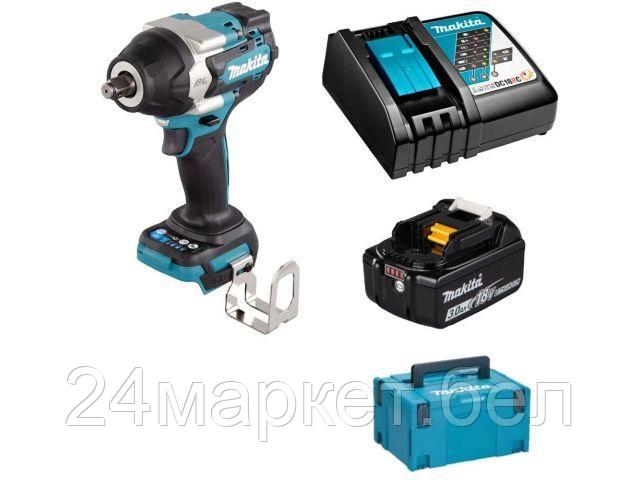 Гайковерт Makita DTW700RF1J (с 1-им АКБ, кейс)
