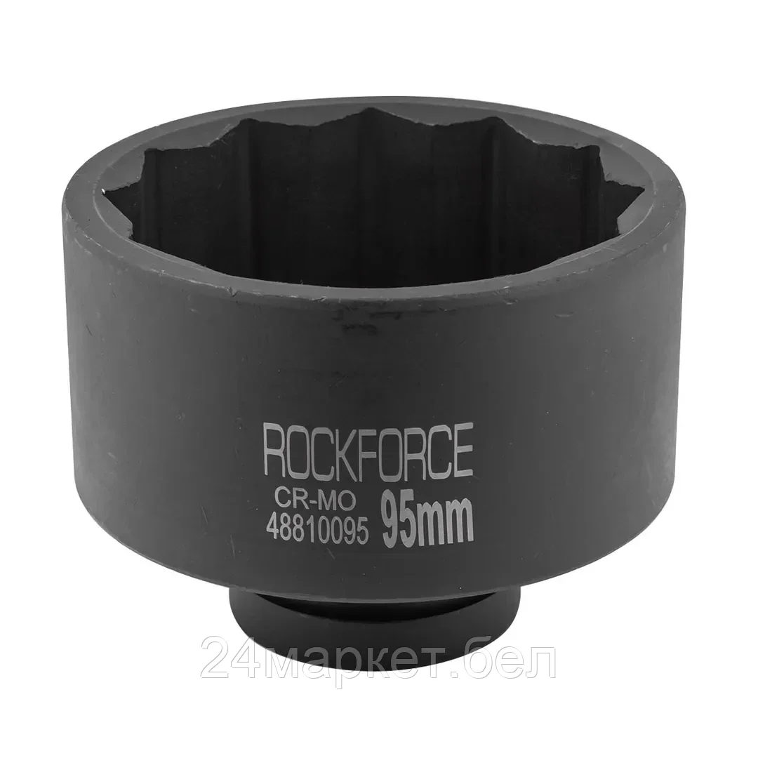 Rock FORCE Головка ударная глубокая 1", 95мм (12гр.) Rock FORCE RF-48810095