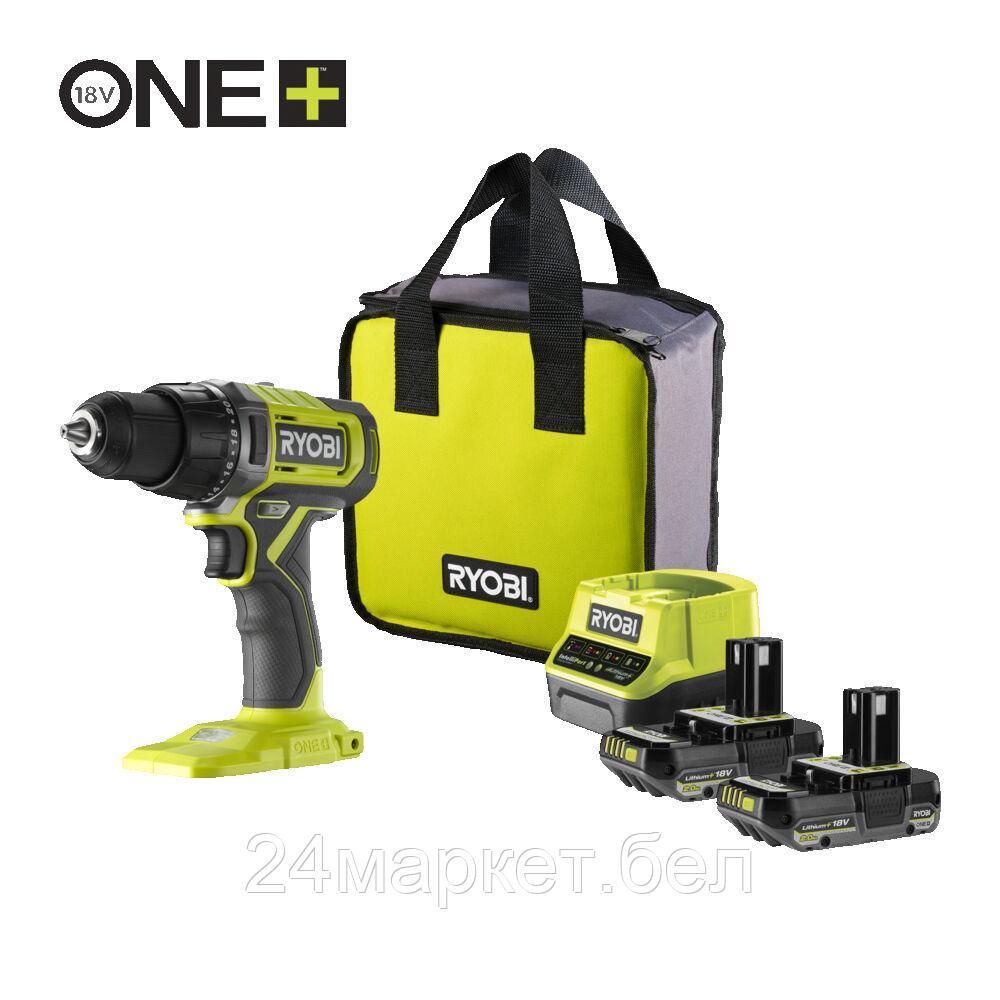 ONE + / Дрель-шуруповерт RYOBI RDD18-2C20S 5133005520