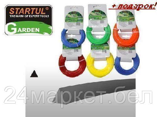 STARTUL Китай Леска ф 2.0 мм х 390 м треуг. сеч. STARTUL GARDEN