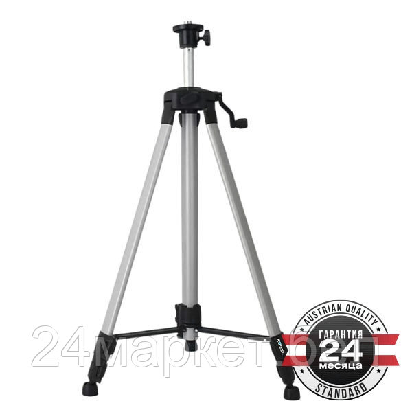 Штатив для лазерного уровня ROGEL, алюминий, 0.55-1.5 м, 3 уровня, резьба 5/8 дюйма (LTR-03)