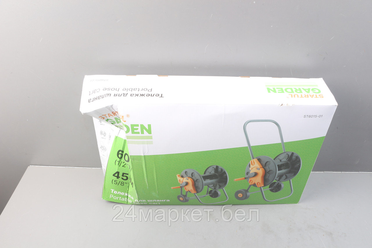 Тележка для шланга 1/2"/60м STARTUL GARDEN (ST6015-01) уцененный (0319531329)