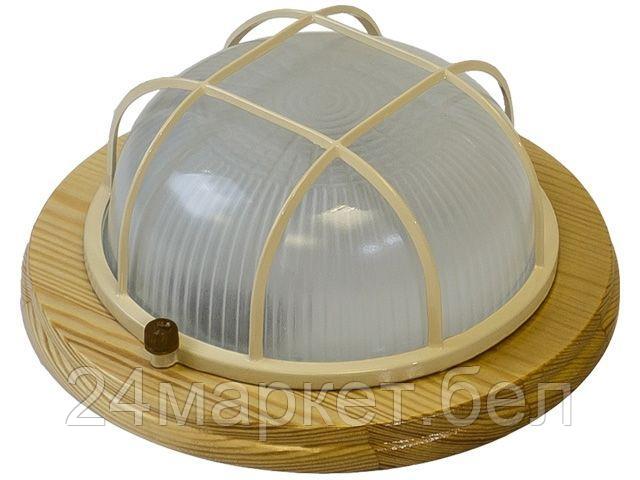 ЮПИТЕР Беларусь Светильник НБО круг/клен/решетка, 60Вт, IP54 (03-60-012) Юпитер (1хЕ27, банник) (ЮПИТЕР)