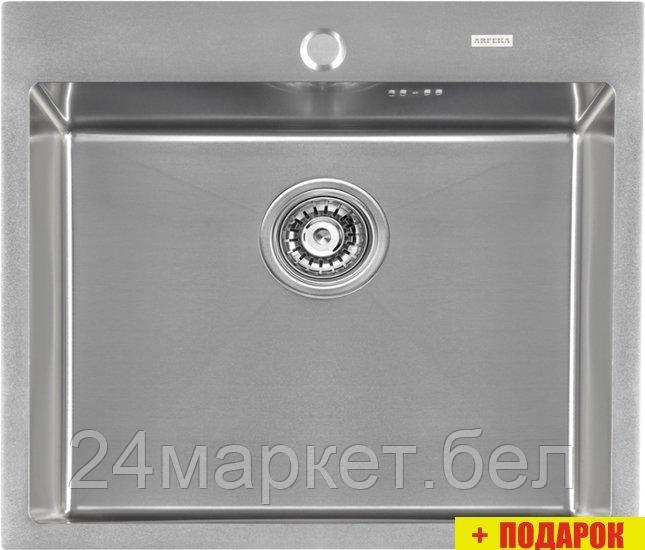 Кухонная мойка ARFEKA AF 600*505 Satin Nano