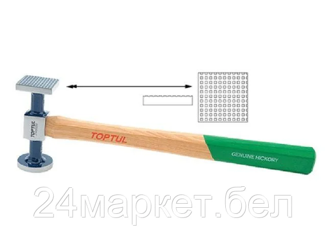 TOPTUL Тайвань Молоток для кузовных работ TOPTUL (JFAB0233)