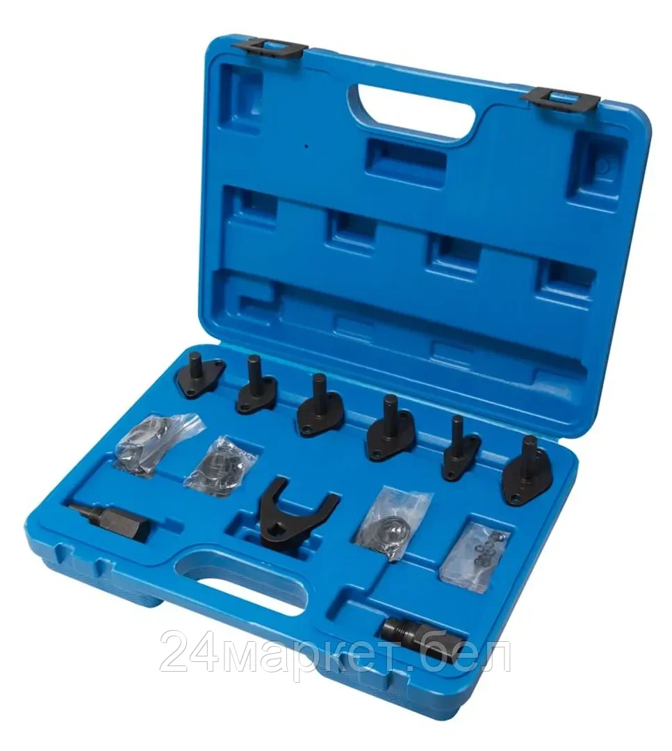 Rock FORCE Набор фальш-актуаторов для диагностики дефектов насосов Common Rail(DELPHI:DFP1,DFP3;BOSCH:CP1,CP3; DENSO:HP1,HP2,HP3;SIMENS:DCP тип1,DCP тип2)в кейсе Rock FORCE RF-902G14