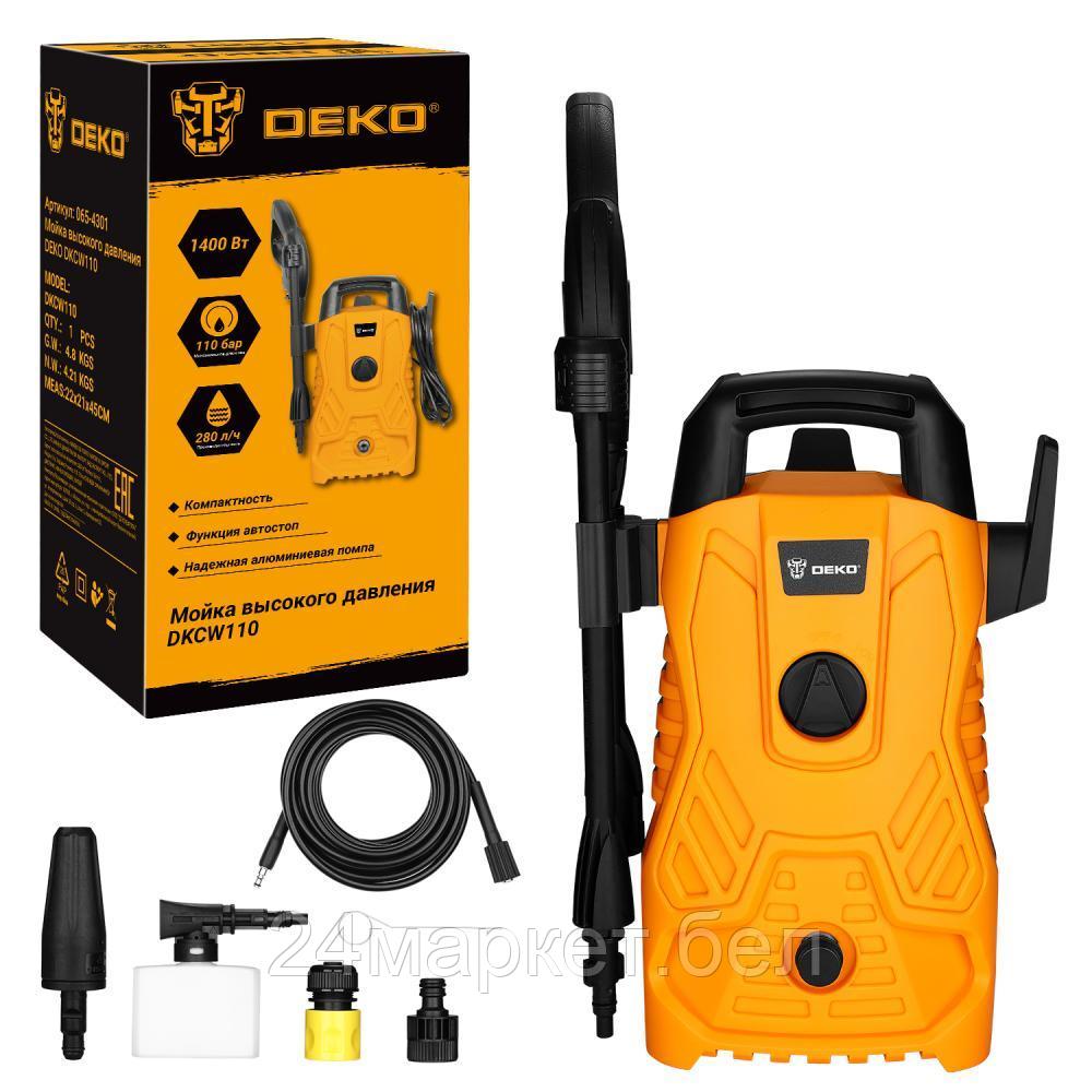 Мойка высокого давления Deko DKCW110 065-4301
