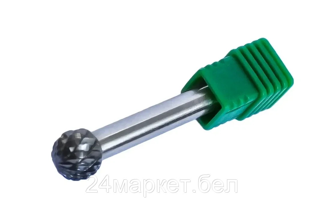 Шарошка сферическая по металлу(Ø 16мм,Ø хвостовика 6мм),в пластиковом футляре Rock FORCE RF-617D1614