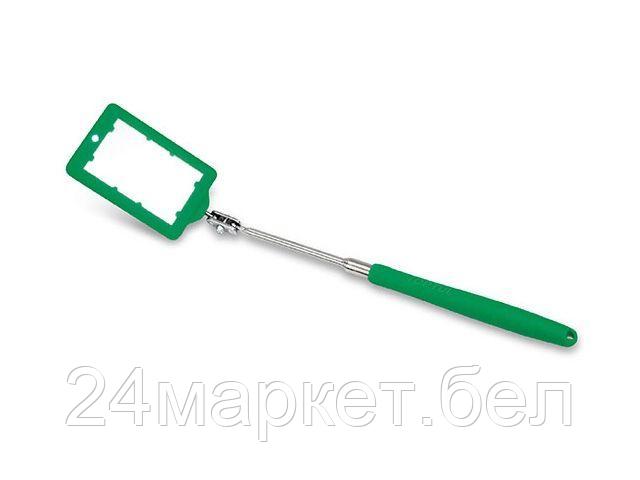 TOPTUL Тайвань Зеркало телескопическое с подсветкой прямоугольное 44х66мм 275-965мм TOPTUL (JJAM0397)