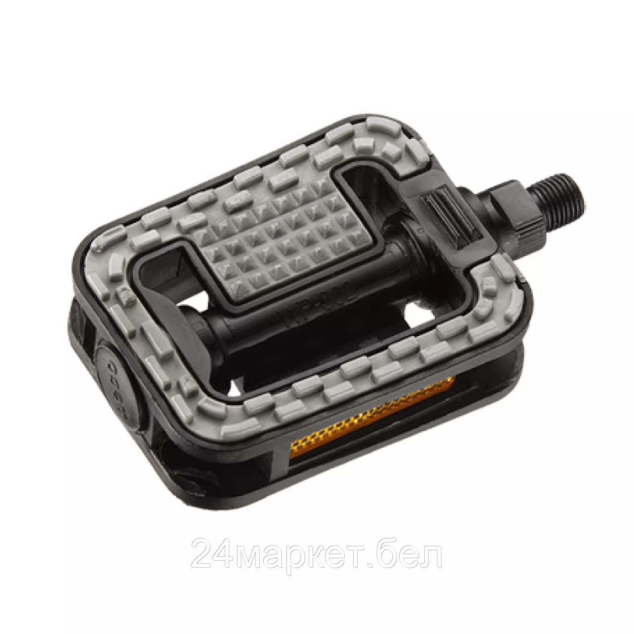 ПЕДАЛИ ВЕЛОСИПЕДНЫЕ WP302 BK+GR, 9/16", 110X73 MM, NC11062 NECO