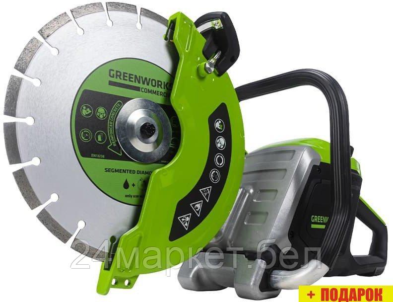 Бензорез Greenworks PC141 1501307 (без АКБ)