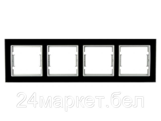 Рамка Mutlusan Elitra 2170 814 1492 (черное стекло)