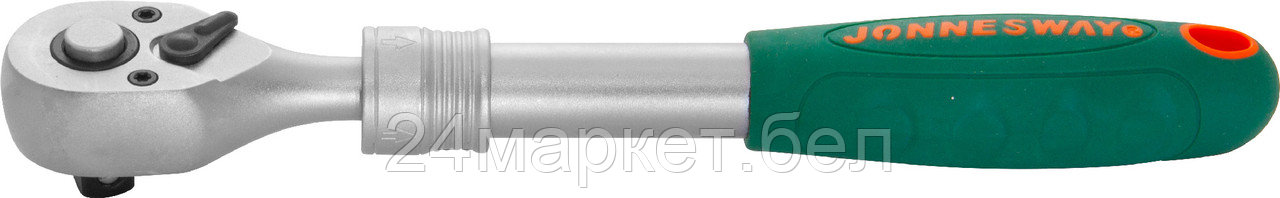 JONNESWAY R5103 R5103 Рукоятка трещоточная телескопическая 3/8"DR, 72 зубца, 220-230 мм