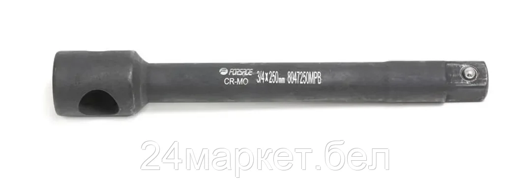 FORSAGE Удлинитель ударный 150мм с отверстием, 3/4" Forsage F-8047150MPB