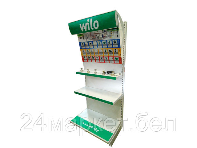 Стенд WILO без подсветки (вариант 1)