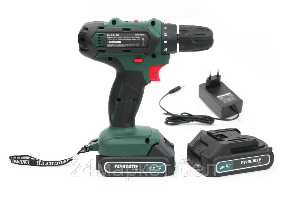 Дрель-шуруповерт Favourite OBS 21 DC (с 2-мя АКБ 2Ah)