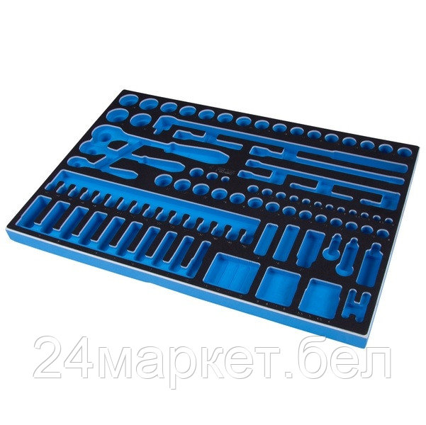 KING TONY 85814532B KING TONY Ложемент для набора торцевых головок 1/4"&3/8"&1/2" с принадлежностями 9-9003MRV01, EVA
