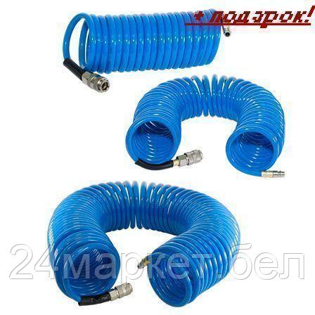 Fubag Шланг полиуретановый спиральный с фитингами FUBAG 8х12 5 м 170304
